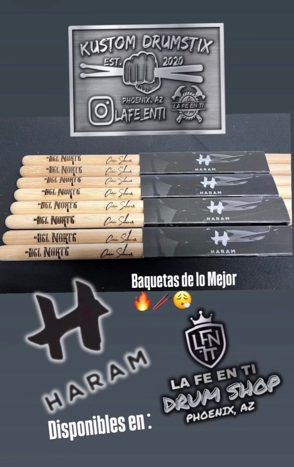 Haram Drum Sticks
